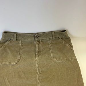 Women’s corduroy skirt